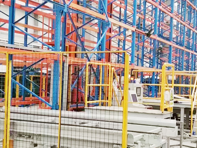 Estante automático de almacenamiento estéreo 